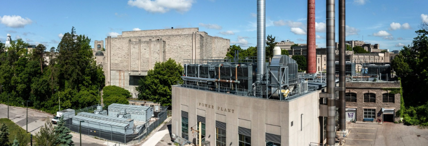 Aerial view of the Power Plant