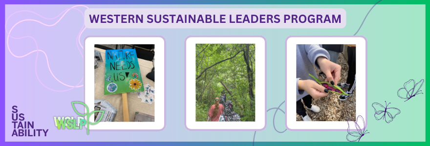Western Sustainable Leaders Program banner