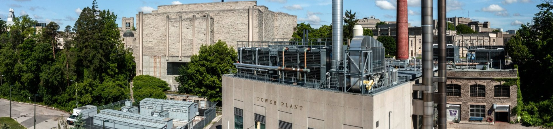 Power Plant aerial shot