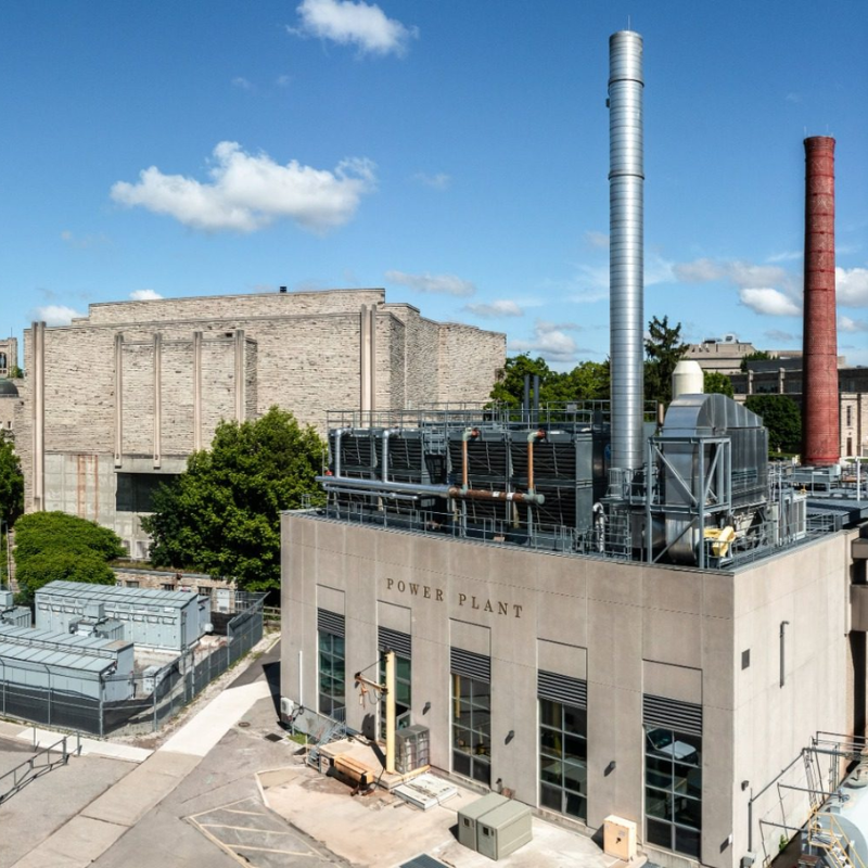 Power Plant aerial shot