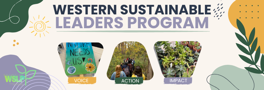 Western Sustainable Leaders Program banner